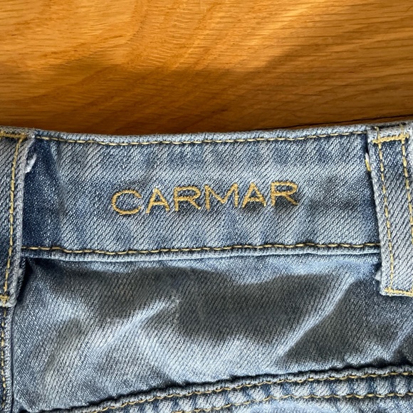 REDUCED 🔥CARMAR high waisted jean shorts - Picture 4 of 5